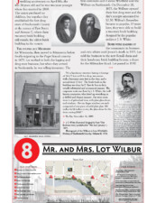 Trail Stop #8. Mr. and Mrs. Lot Wilbur Click to open full size